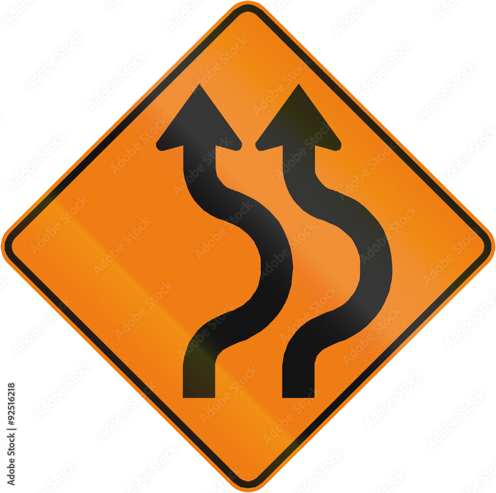 Double Two-Reverse Curve To The Right in Canada Double Two-Reverse Curve To The Right in Canada