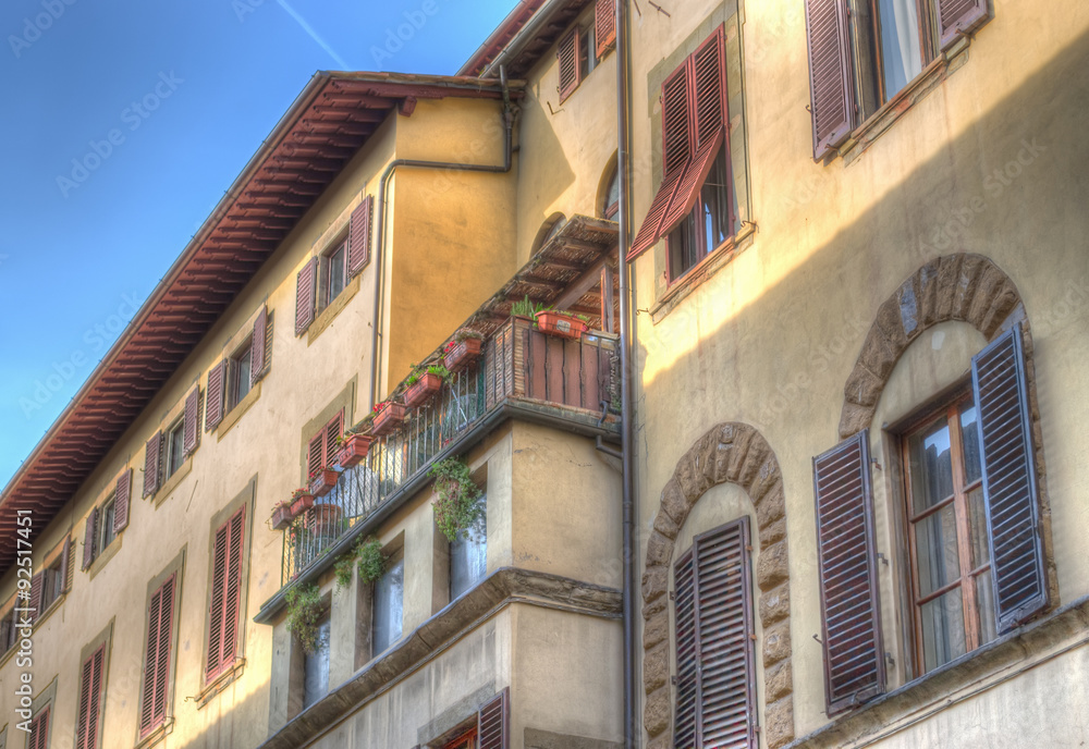 balcony in Florence