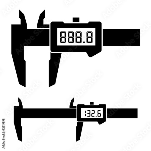vector LCD electronic digital caliper micrometer gauge vernier