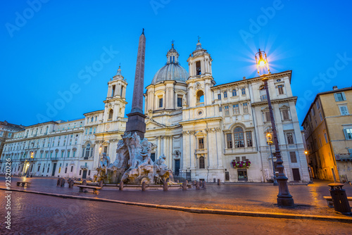 Fototapeta Naklejka Na Ścianę i Meble -  Piazza Navona - Rome - Italy