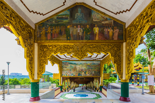 kyauktawgyi buddha  pagoda photo