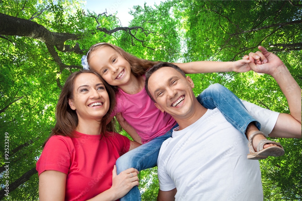 Fototapeta premium Family Happiness.