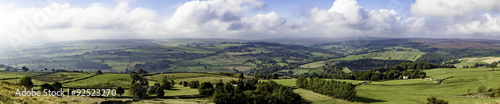 Panorama of Yorkshire countryside
