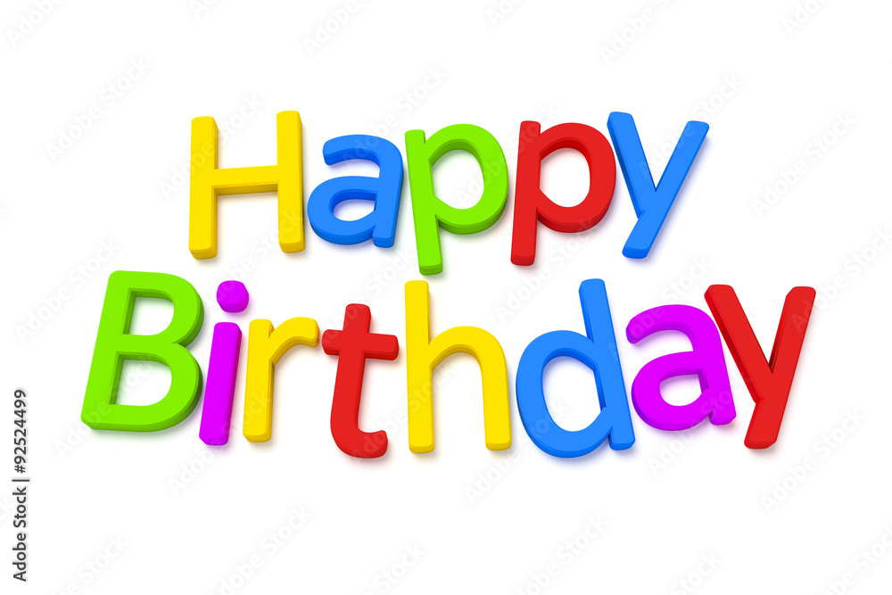 Fototapeta premium happy birthday