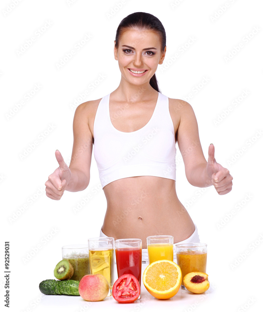 The concept of healthy way of eating. The concept of healthy way of eating.