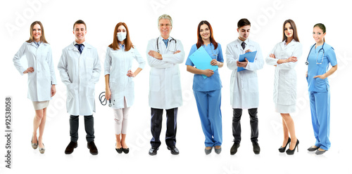 Group of smiling medical do...