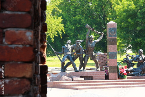 Fototapeta kuchenna Памятник Советским пограничникам в Брестской крепости