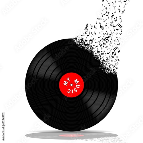 Vinyl record-LP music