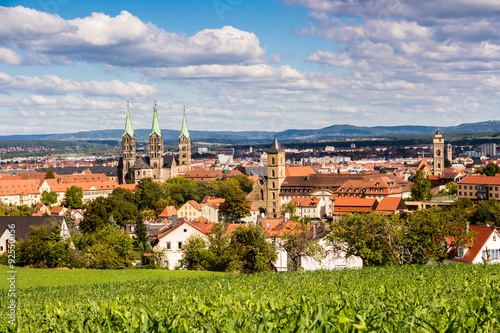 Blick über die Stadt Bamberg