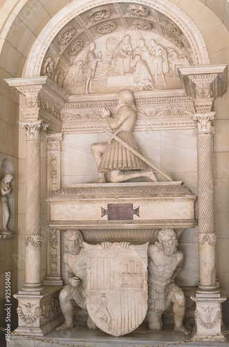 Photography Sculpture of St. George in Montserrat