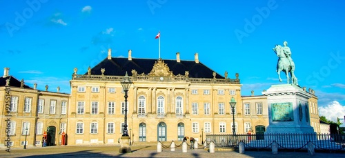 Amalienborg in Copenhagen, Denmark