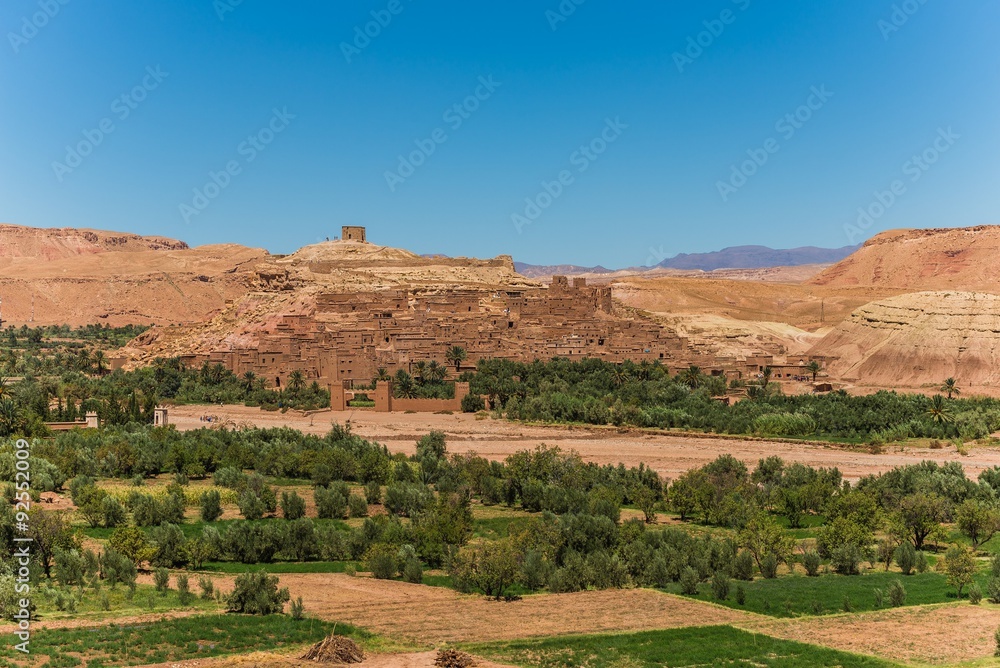 Fototapeta premium ait ben haddou in morocco - famous filmset for e.g. gladiator