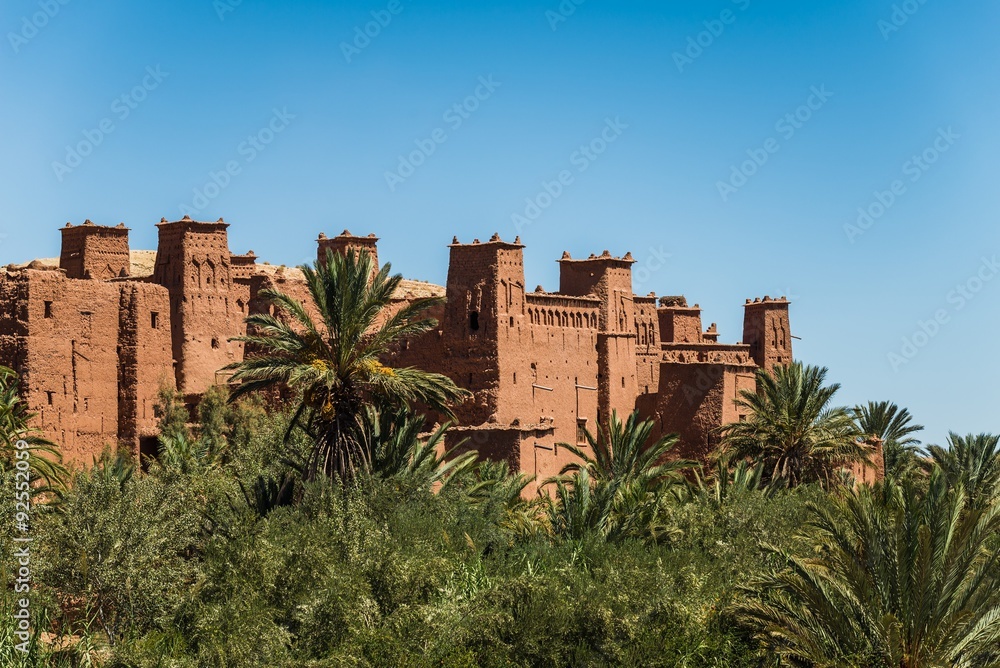 ait ben haddou in morocco - famous filmset for e.g. gladiator