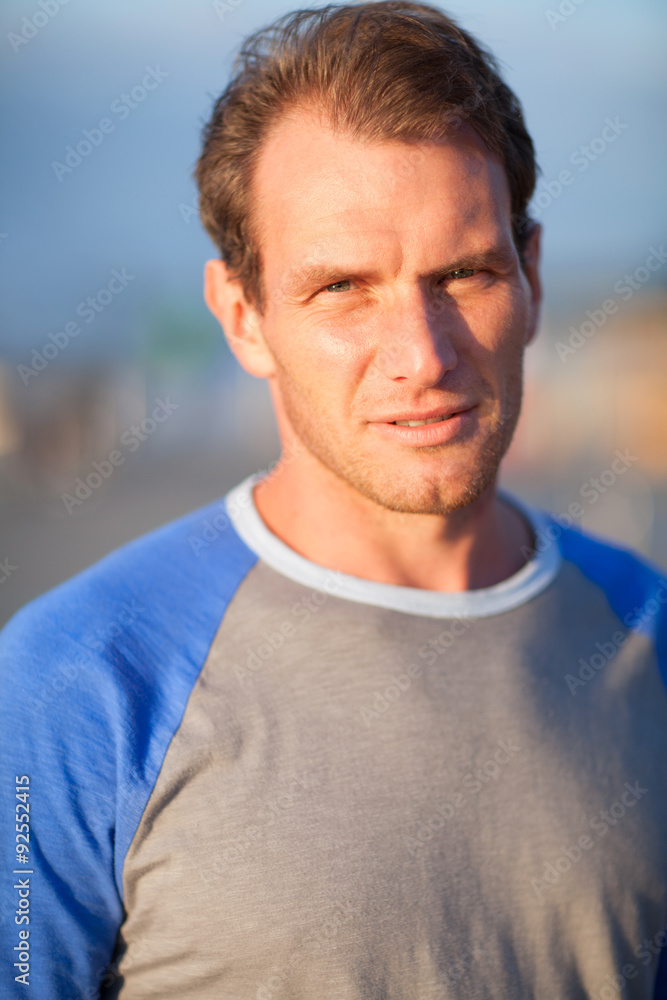 Pensive man portrait Pensive man portrait