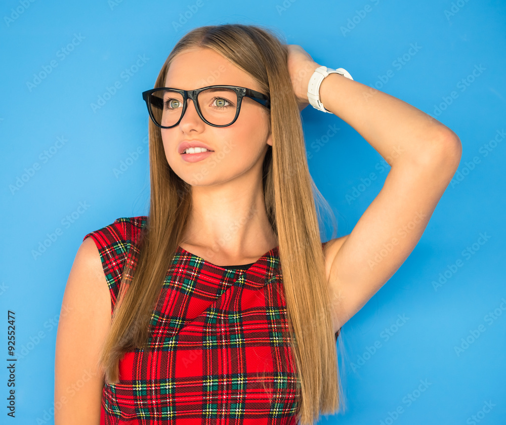 Young beautiful woman Young beautiful woman