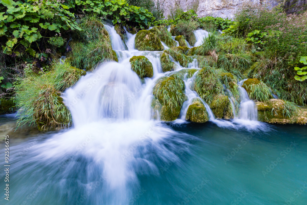 Waterfalls in Plitvice National Park, Croatia Waterfalls in Plitvice National Park, Croatia