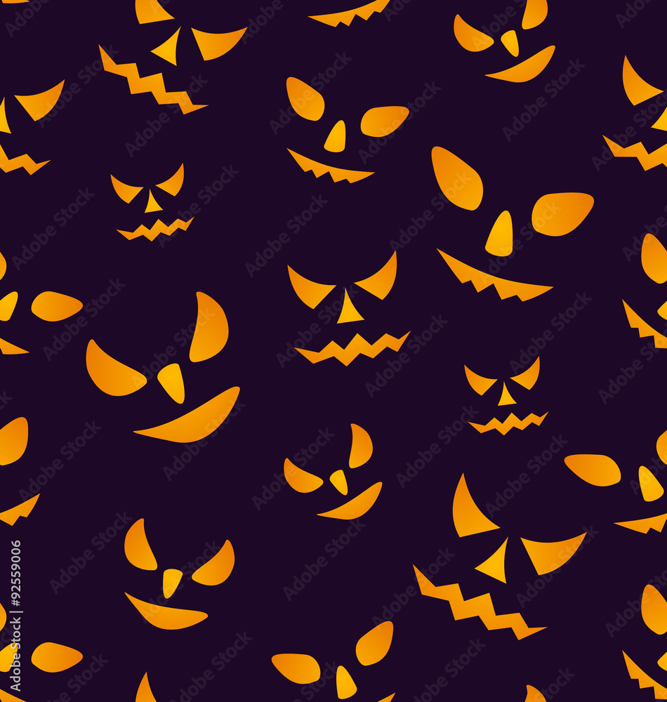 Halloween Seamless Pattern Halloween Seamless Pattern