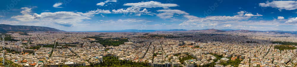 Huge Panorama View of Athens