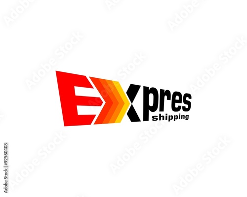 Expres shipping logo