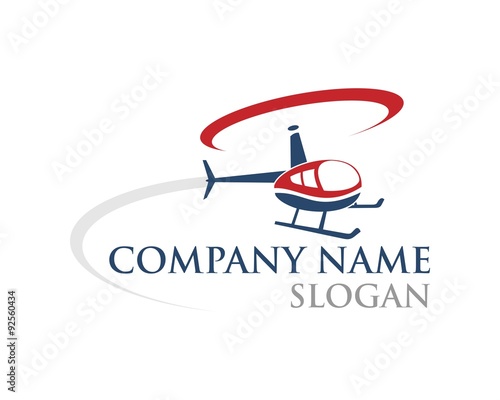 Helicopters logo vector