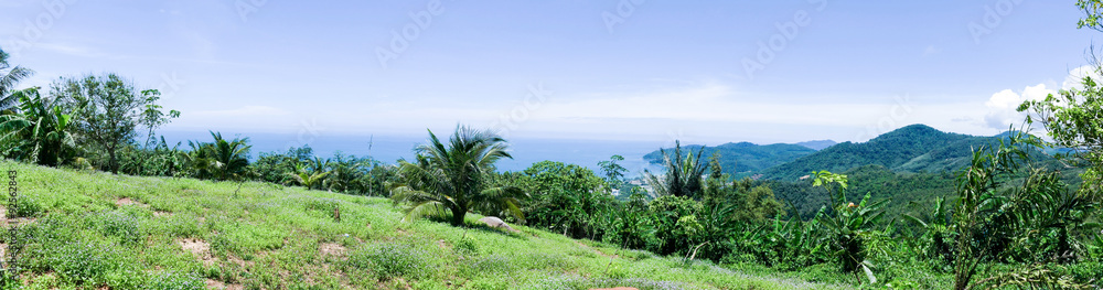 panorama of Phuket in the south part panorama of Phuket in the south part