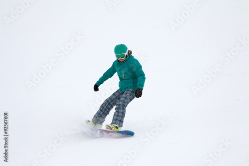 snowboarder, Solden, Austria, extreme winter sport © Kotangens