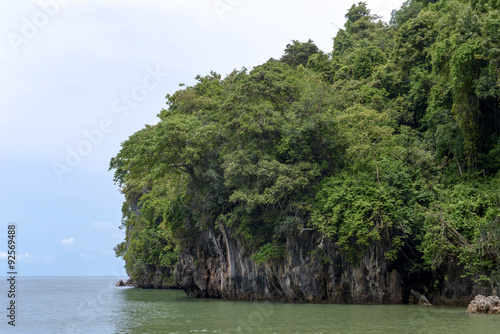 cliffs of “Yong Ling Beach”, Thailand