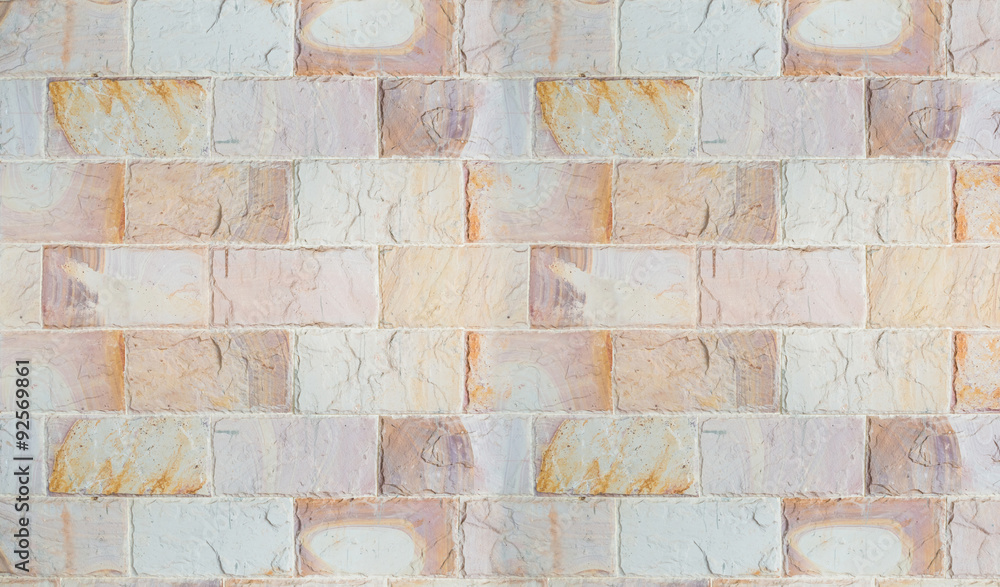 Obraz premium Stone Brick wall texture