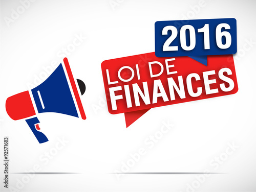 mégaphone : loi de finances 2016