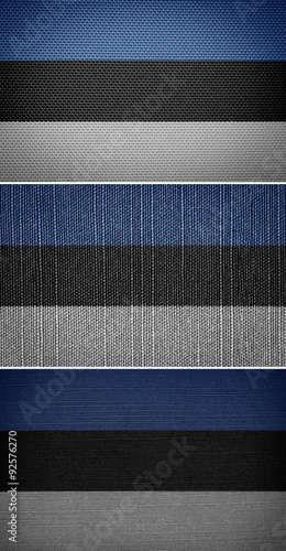 Estonian textile flags #92576270