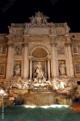 Italia,Lazio,Roma,fontana di Trevi.