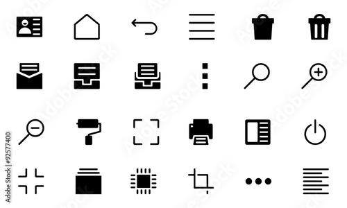 Universal Web and Mobile Vector Icons 6