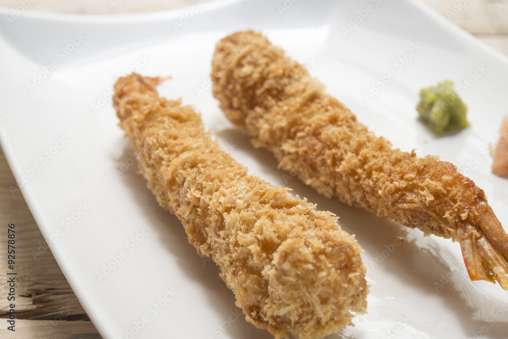 Fried prawn balls Fried prawn balls
