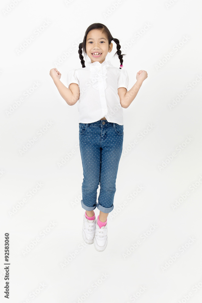 Portrait of asian cute girl with smile face Portrait of asian cute girl with smile face