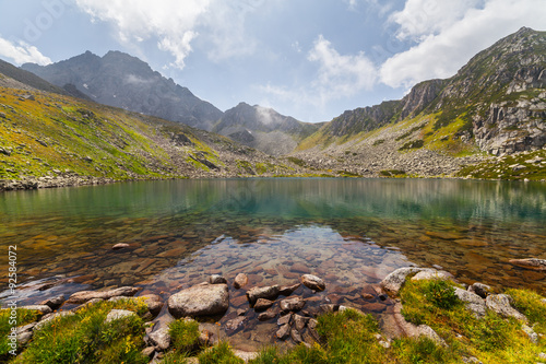 Majestic mountain lake in Turkey