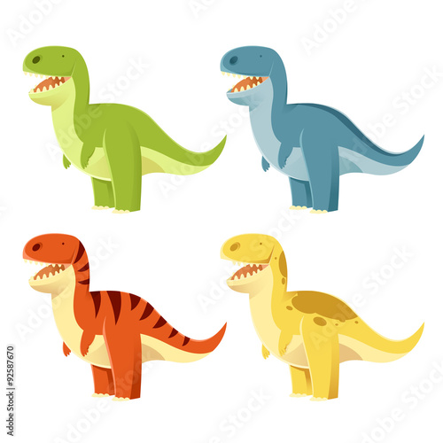 Set of t-rex