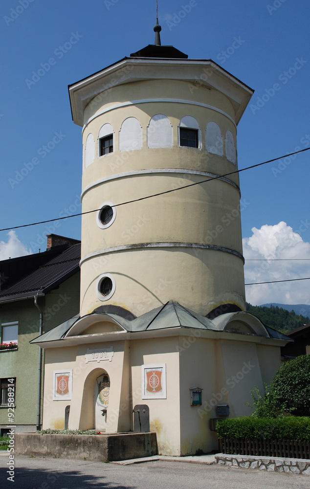 Obraz premium Old Fire Station in Muta