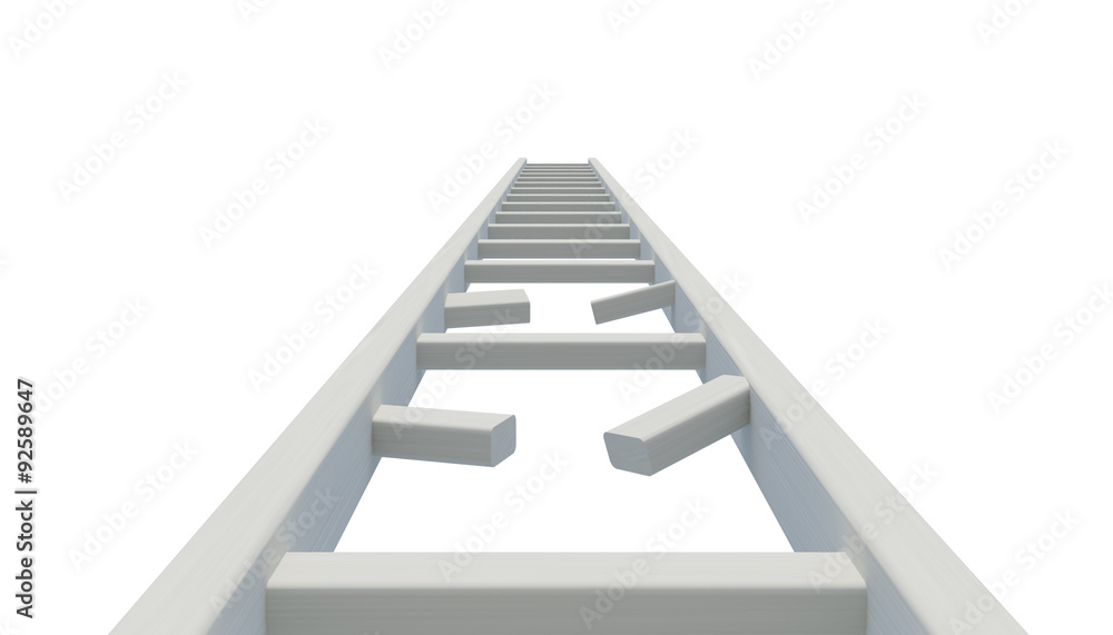 Broken ladder to sky Broken ladder to sky