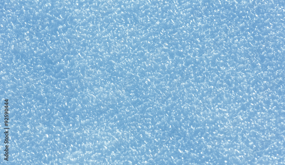 Fototapeta premium Snowy background (macro)
