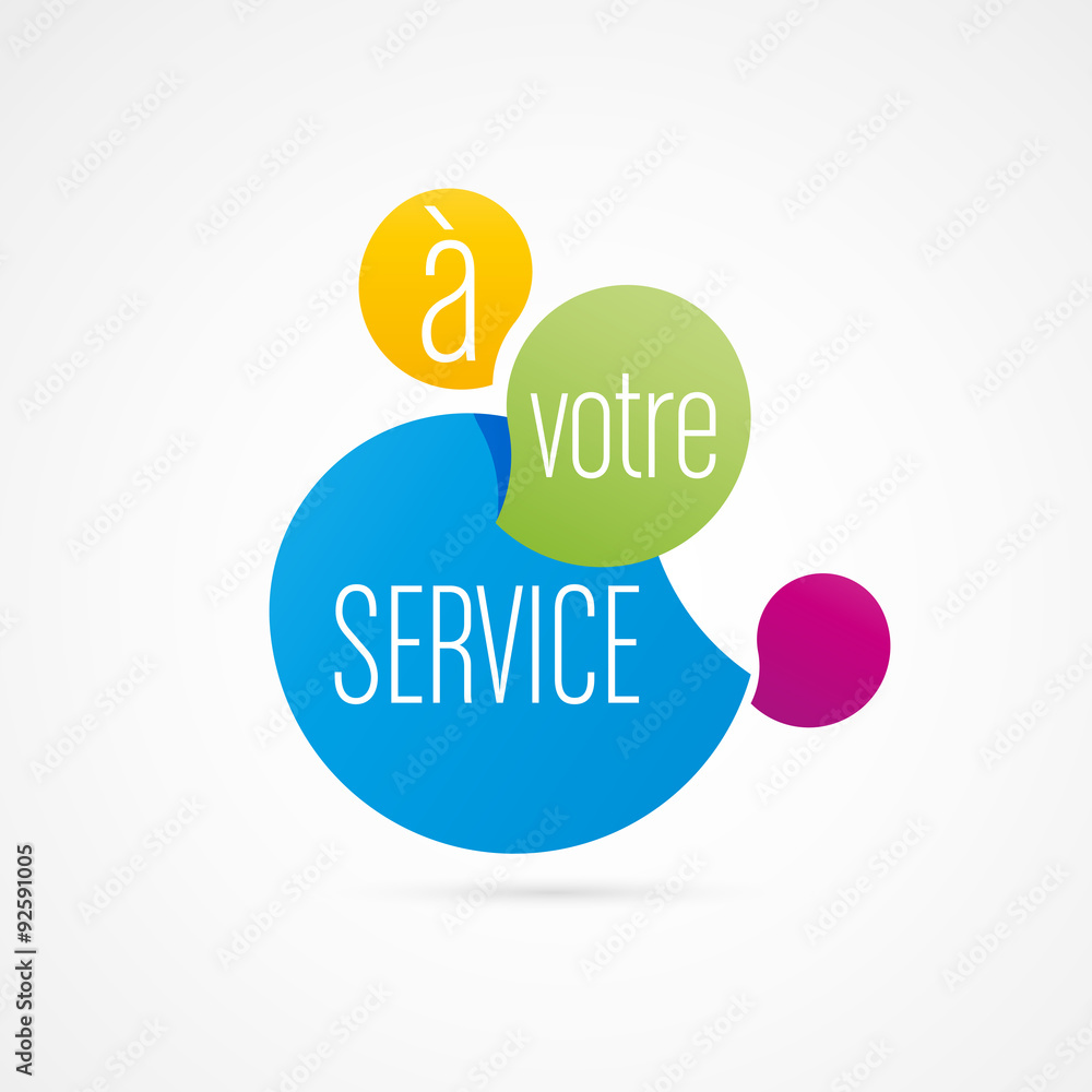 à votre service à votre service