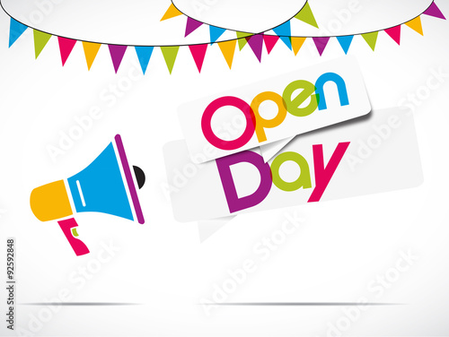 megaphone : open day