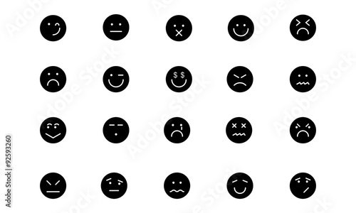 Smiley Vector Icons 6