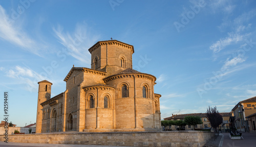 The Church of Saint Martin in Fromista on the Camino de Santiago