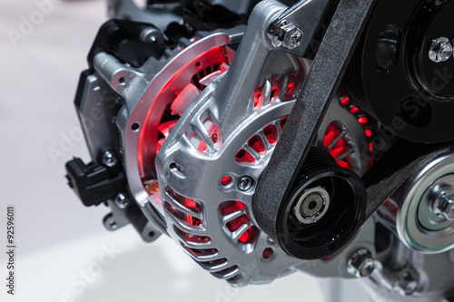 Canvas Print Electric Generator