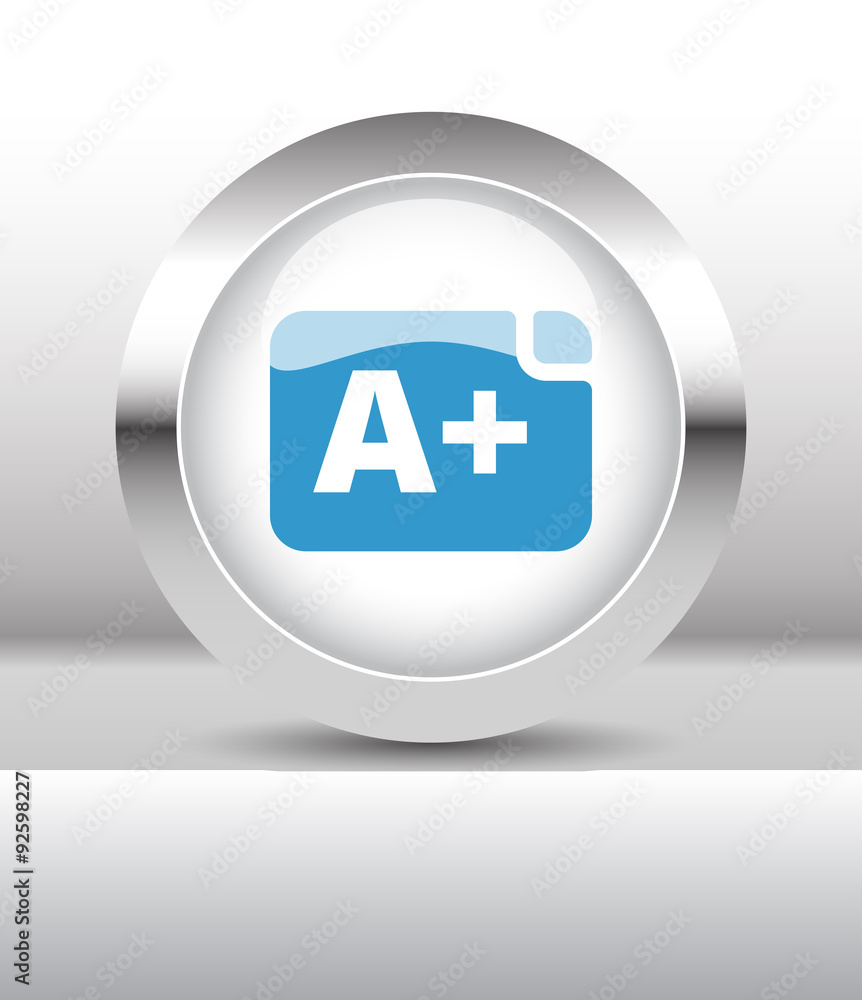 Web button with Rating illustration on abstract table Web button with Rating illustration on abstract table