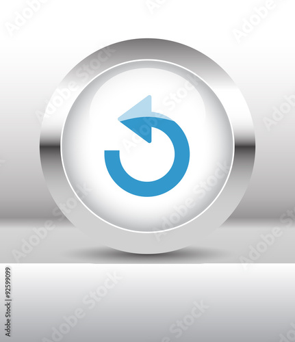 Free Download Web button with Undo illustration on abstract table. - GFXLoad