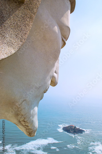 Christ statue in Vung Tau city  Vietnam