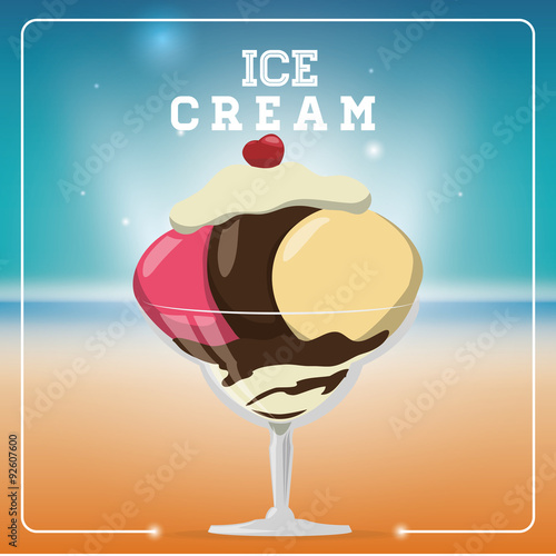 Ice cream design 