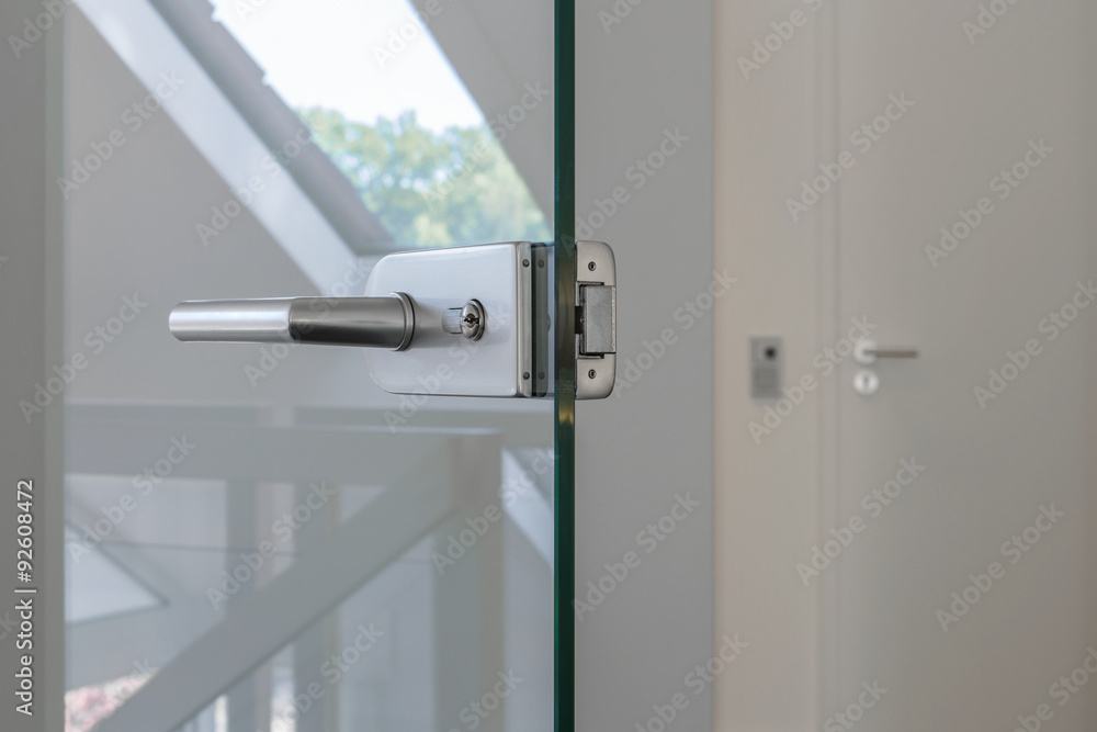 Fototapeta premium Glastür Türen