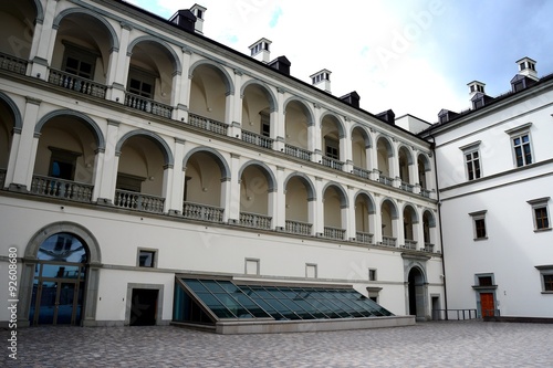 Palace of the Grand Dukes of Lithuania in Vilnius city